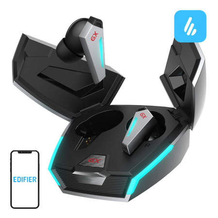 AUDIO & VIDEO - TWS Edifier HECATE GX07 casti, ANC (gri)