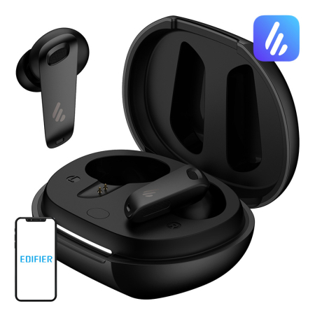 AUDIO & VIDEO - TWS Edifier NeoBuds Plus Casti, ANC (negru)