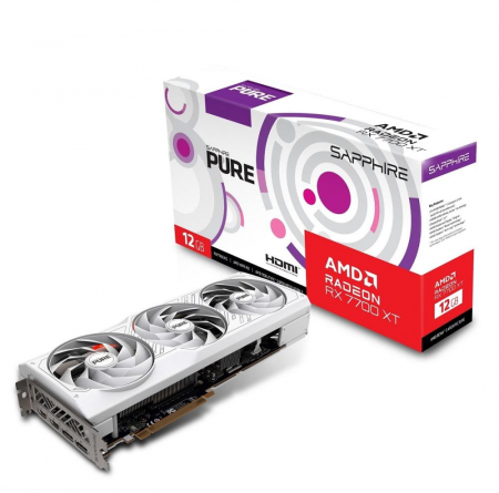 Video Cards - VGA PCIE16 RX7700XT 12GB GDDR6/PURE 11335-03-20G SAPPHIRE