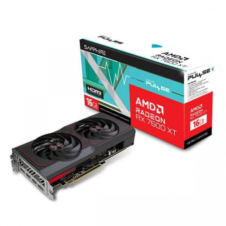 Video Cards - VGA PCIE8 RX7600XT 16GB GDDR6/PULSE 11339-04-20G SAPPHIRE