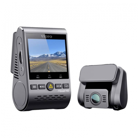 Camere video Auto - VIOFO A129 PLUS DUO-G 2K + 1080p WiFi, GPS