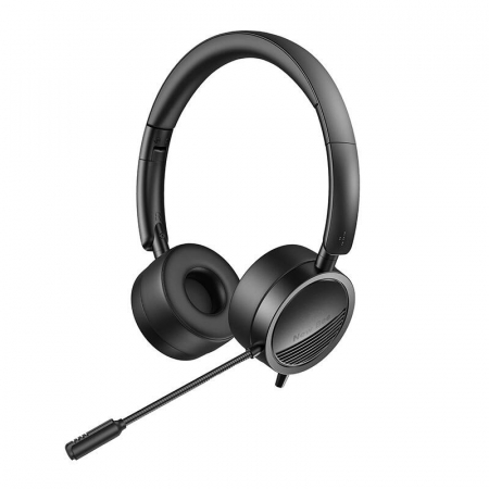 Wired headset with microphone NewBee NB-H360 (black) [1]