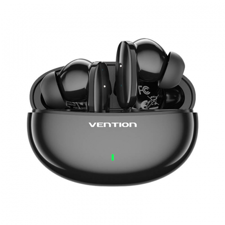 AUDIO & VIDEO - Wireless earphones, Vention, NBFB0, Elf Earbuds E01 (black)