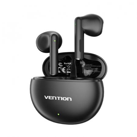 AUDIO & VIDEO - Wireless earphones, Vention, NBKB0, Earbuds Elf E06 (black)