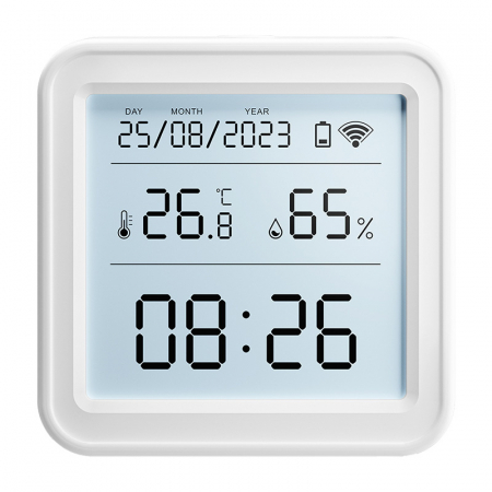 Zigbee Gosund ST17 LCD senzor inteligent de temperatura si umiditate Tuya [2]