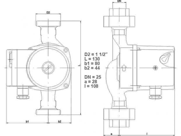 Pompă de circulație IMP PUMPS ACM SAN [2]