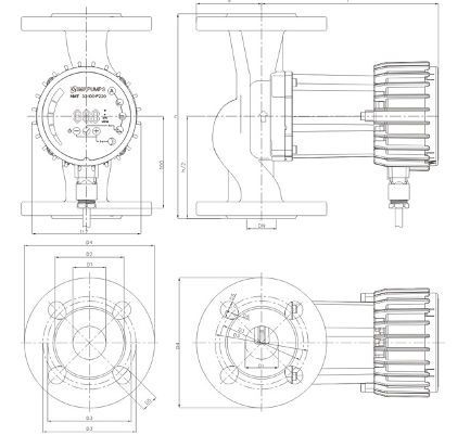 Pompe de circulație - NMT SMART 40/60/80/100/120 [2]