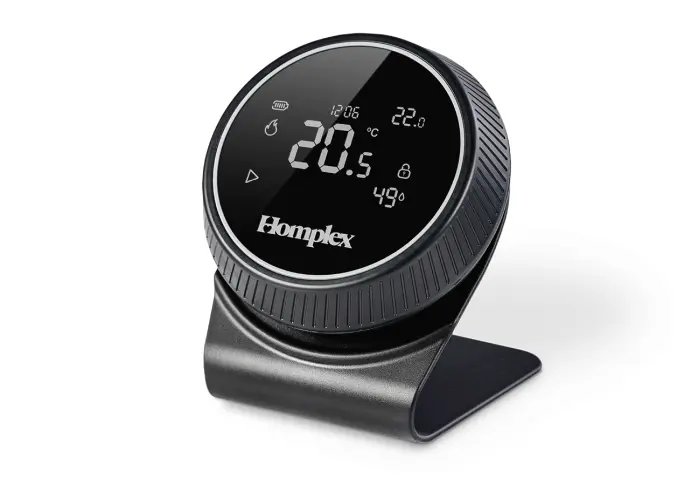 Termostat HOMPLEX programabil cu control prin Internet, fara fir, culoare Negru [4]