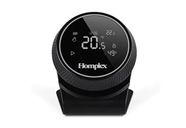 Termostat HOMPLEX programabil cu control prin Internet, fara fir, culoare Negru [6]