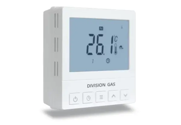 Termostat programabil, alimentat cu baterii, conexiune Wireless cu centrul de comanda SCU209DE [2]
