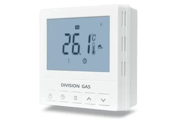 Termostat programabil, alimentat cu baterii, conexiune Wireless cu centrul de comanda SCU209DE [3]
