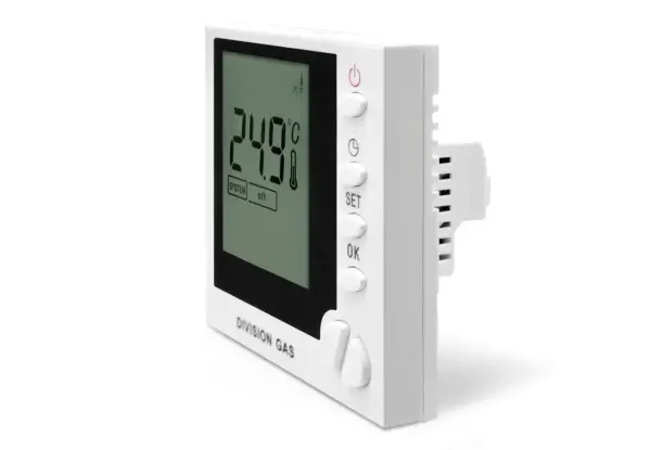 Termostat programabil, cu fir, senzor pardoseala inclus, MONTAJ IN DOZA [3]
