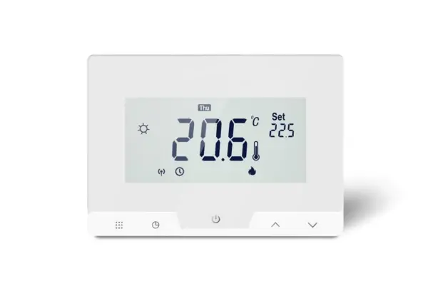Termostat programabil DG19 RF Wifi White, fara fir [3]