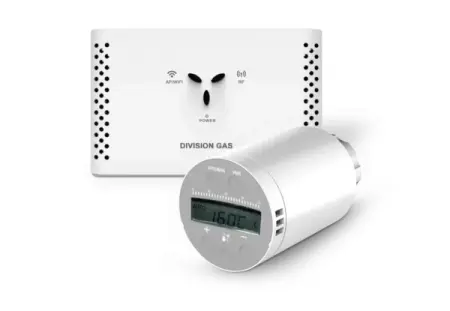 Actuator cu baterii DG801 pentru robinet termostat radiator, filet M30 [1]