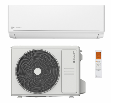 Monosplit - Aer conditionat monosplit 3,22 KW, Clivet EZCool, alb, R32, Follow-me, auto-diagnoză, A++/A+