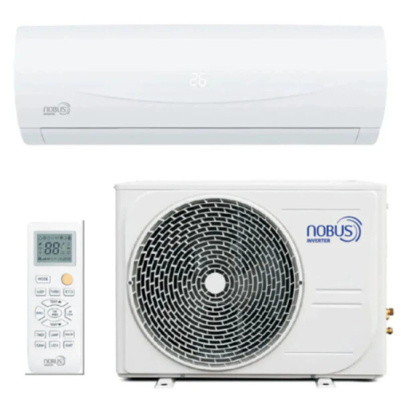 Aer conditionat Nobus Smart 9000 BTU WIFI Inverter Clasa A++/A+ R32, alb, CS25-V3G 9000