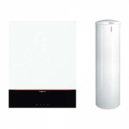 Centrale Termice in Condensare - Centrala termică în condensație pe gaz – Vitodens 200-W, cu boiler 200 l, afisaj 7"color, 25 kw, cod Z0200077