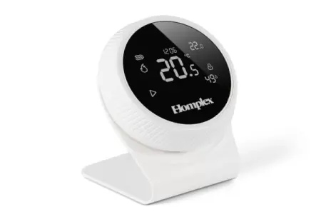 Termostat HOMPLEX programabil cu control prin Internet, fara fir, culoare Alb [2]