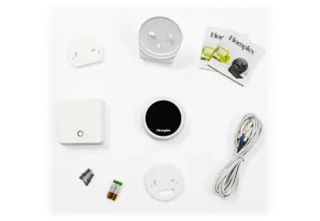 Termostat HOMPLEX programabil cu control prin Internet, fara fir, culoare Alb [1]