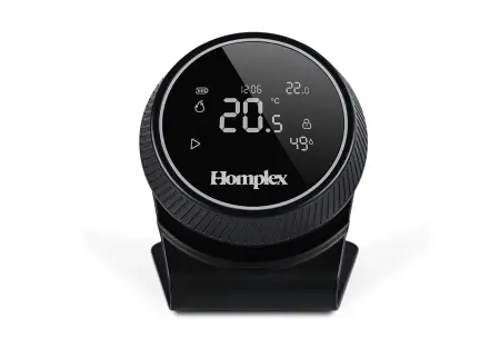 Termostat HOMPLEX programabil cu control prin Internet, fara fir, culoare Negru [4]