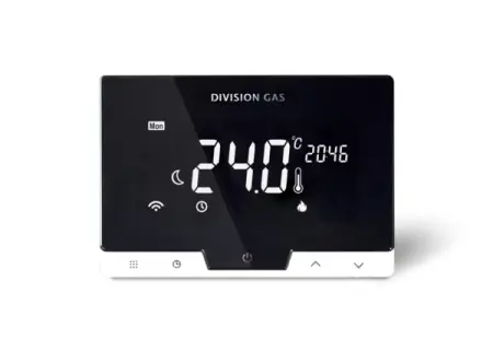 Termostat programabil DG19 Wifi Black cu control prin Internet, fara fir, culoare Negru [3]