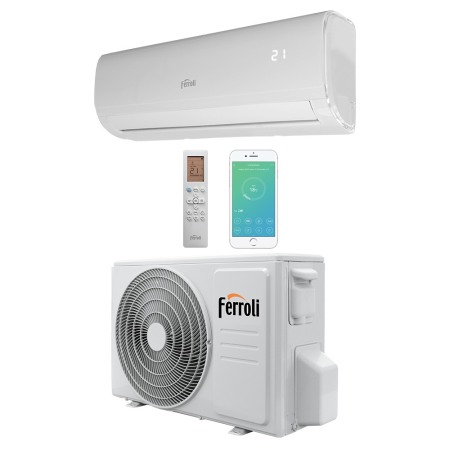 Monosplit - Aparat de aer conditionat Inverter Ferroli GIADA S 9000 BTU