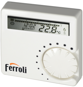 Termostate Programabile - TERMOSTAT DIGITAL Ferroli FER 9, PROGRAMABIL CU FIR