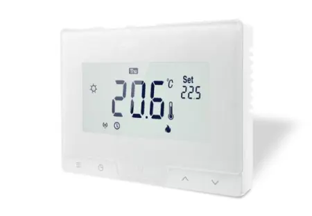 Termostate Programabile - Termostat programabil DG19 RF Wifi White, fara fir
