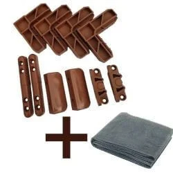 Accesorii plase tantari - Kit accesorii plasa tantari  alb maro gri antracit+ plasa din fibra de sticla