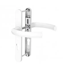 Accesorii tamplarie - maner usa termopan 92x 32 alb,maro,argintiu