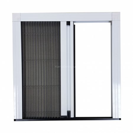 Plase insecte - Plasa tantari usa tip plisse alb