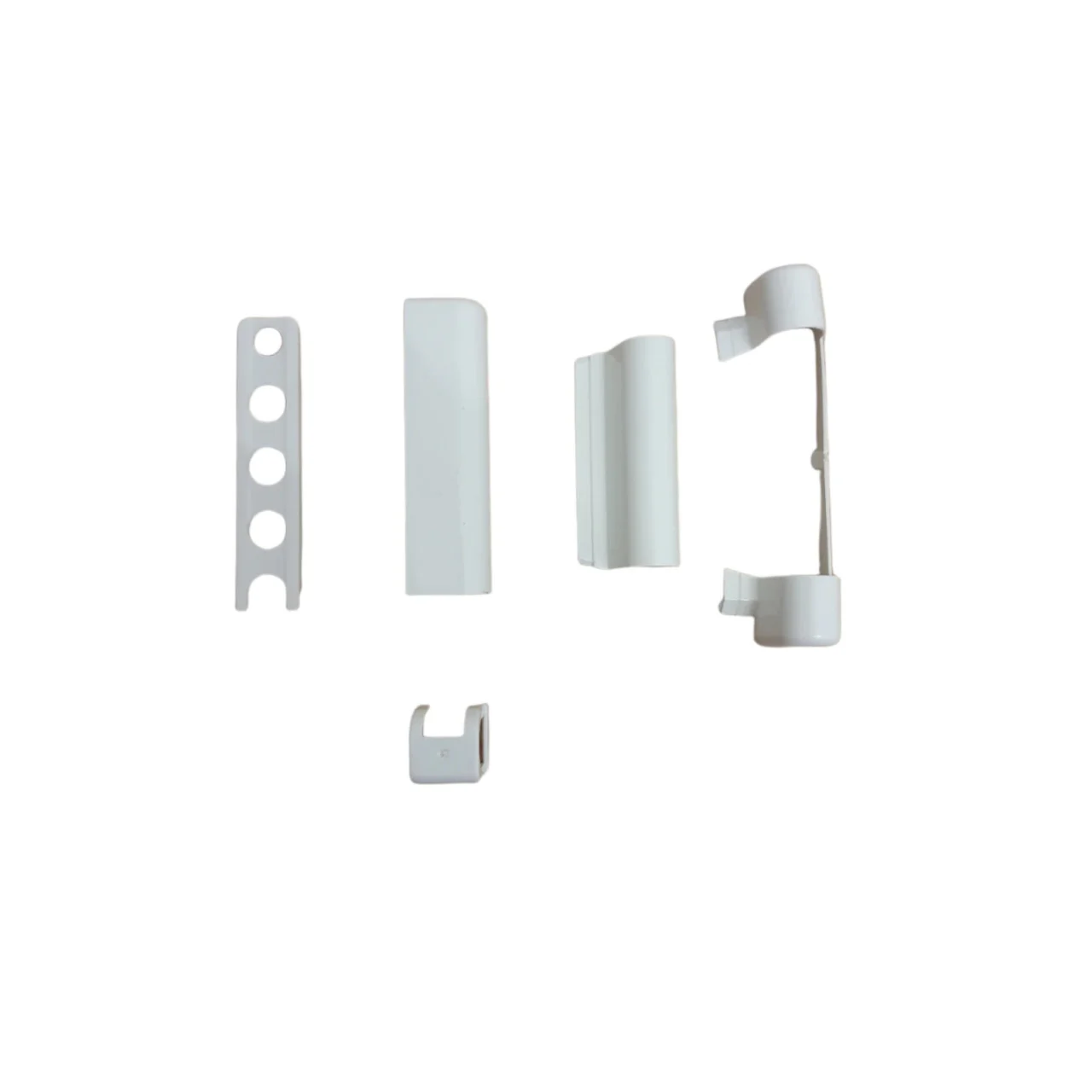 Accesorii tamplarie - Set capace balamale mici pentru ferestre si usi, Vorne, alb