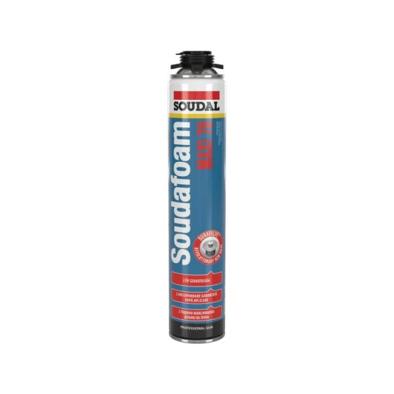 Silicon, adezivi si spume montaj - Spuma poliuretanica Soudal Soudafoam Maxi 70, 870 ml