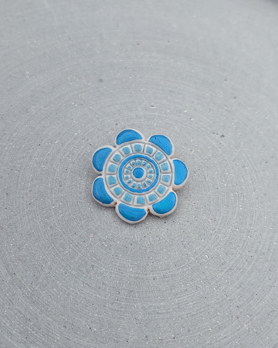 Broșă - Flower Blue [2]