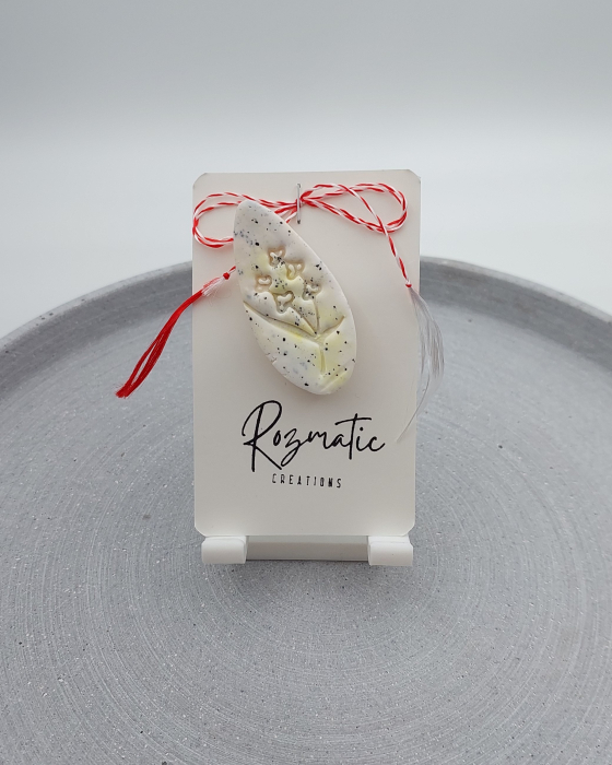 Broșă - Floare lacrima2 [2]