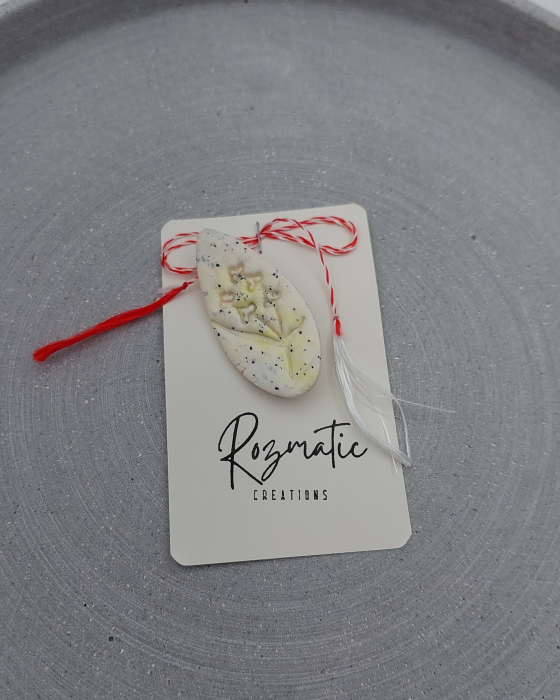 Broșă - Floare lacrima2 [3]