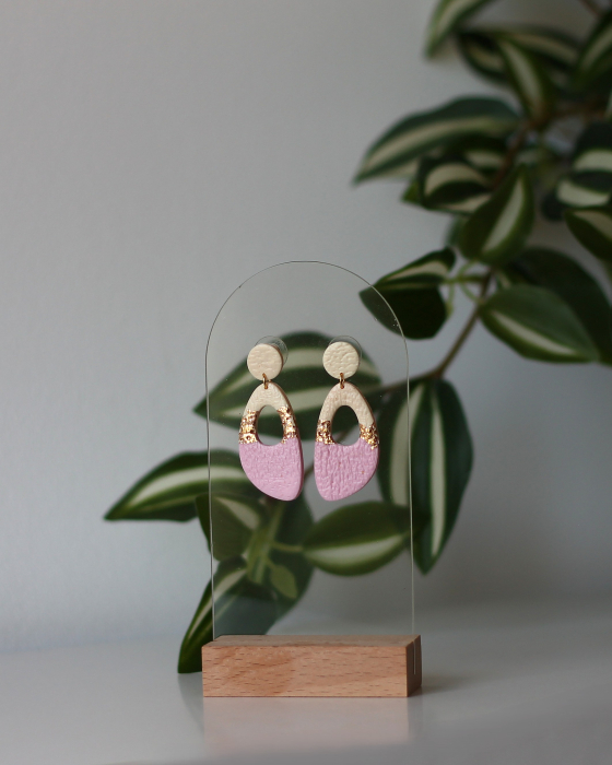 Cercel - Aurea Blushline - Large Petal [2]