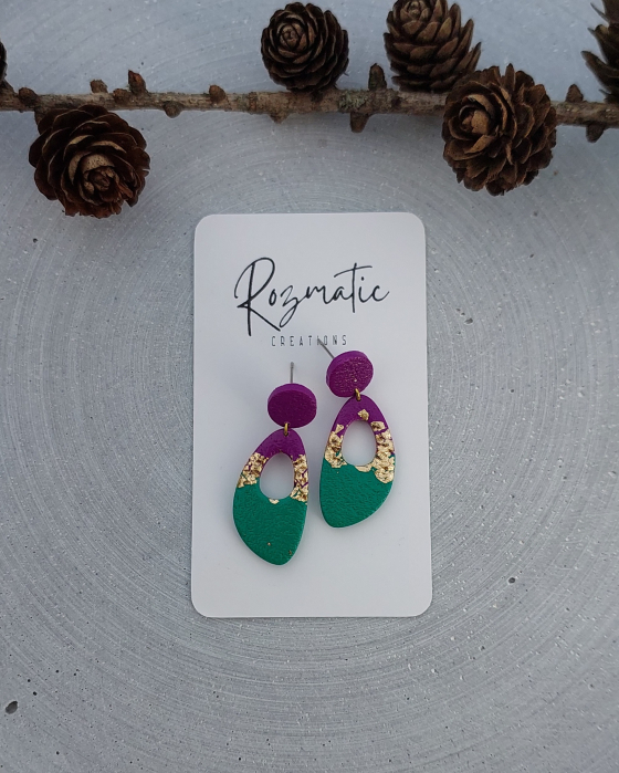 Cercel - Aurea Violeta - Small Petal [1]