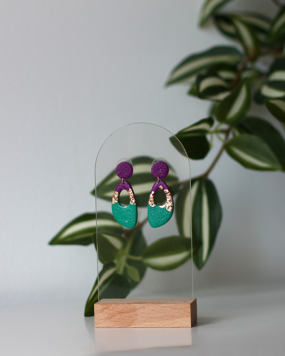 Cercel - Aurea Violeta - Small Petal [2]