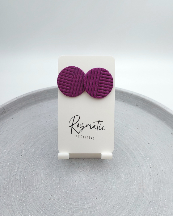 Cercel - Cirveta Purple (medium) [3]