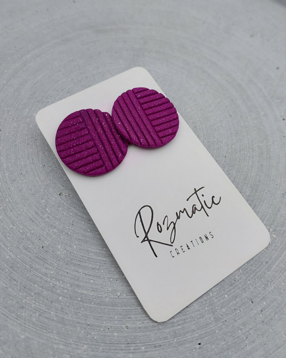 Cercel - Cirveta Purple (medium) [2]