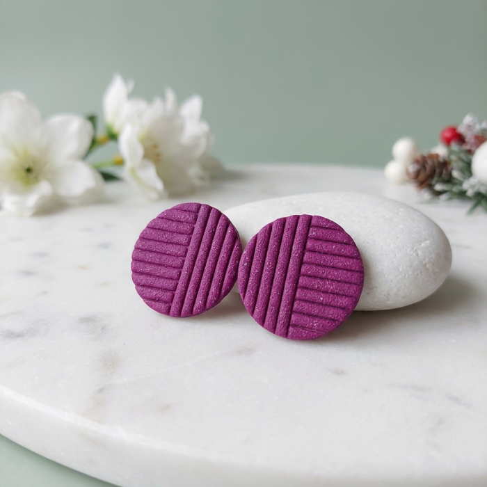 Cercel - Cirveta Purple (medium) [3]