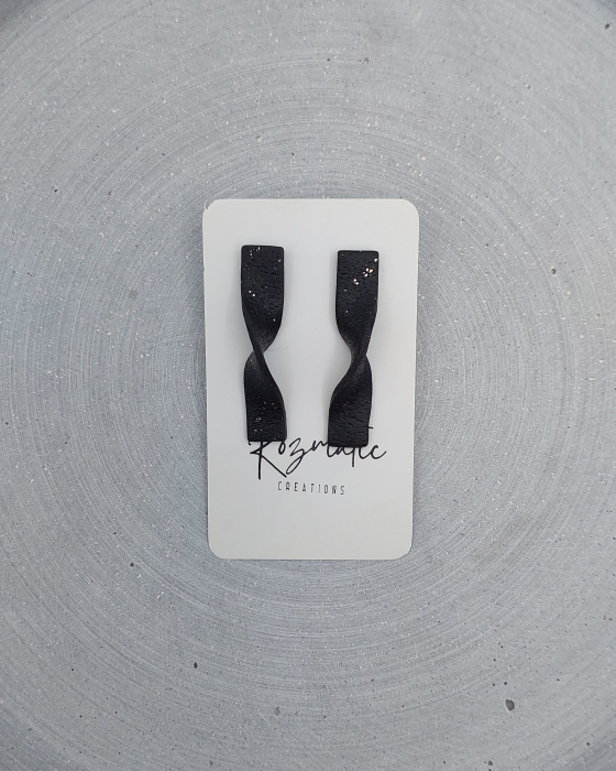 Cercel Elonga - Black [1]