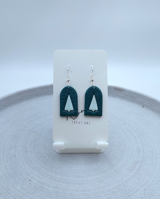 Cercel Festara - Green Sparkle [1]