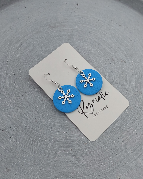 Cercel Frolia - Blue Style 3 [2]