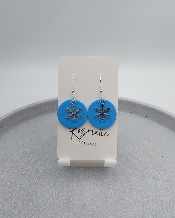 Cercel Frolia - Blue Style 3 [3]