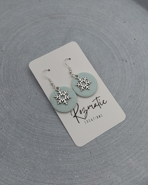 Cercel Frolia - Icy Blue [3]