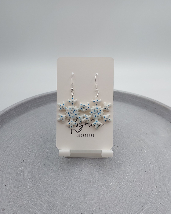 Cercel Icelia - White Dots [3]