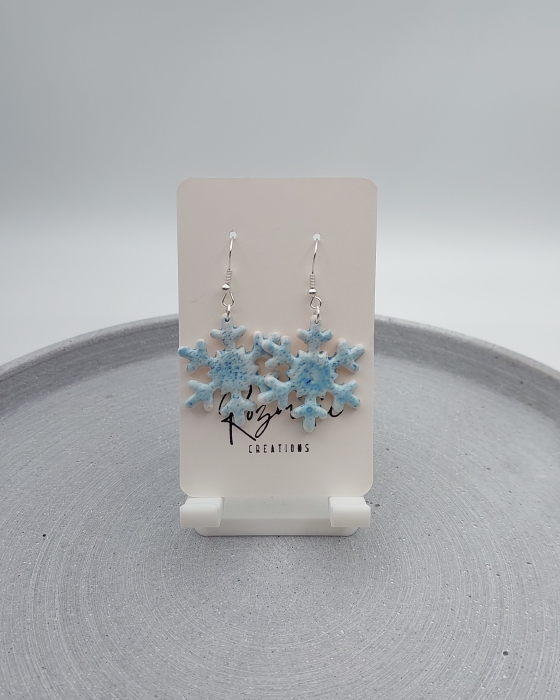 Cercel Icelia - Glazed Blue [2]