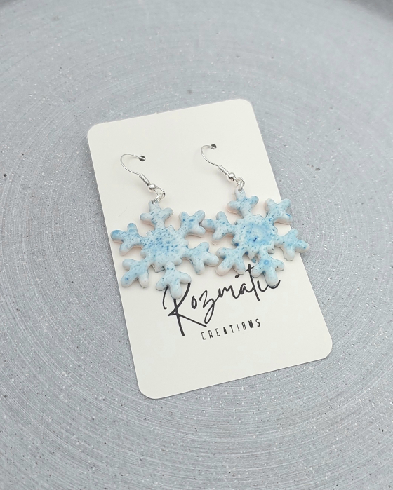 Cercel Icelia - Glazed Blue [3]